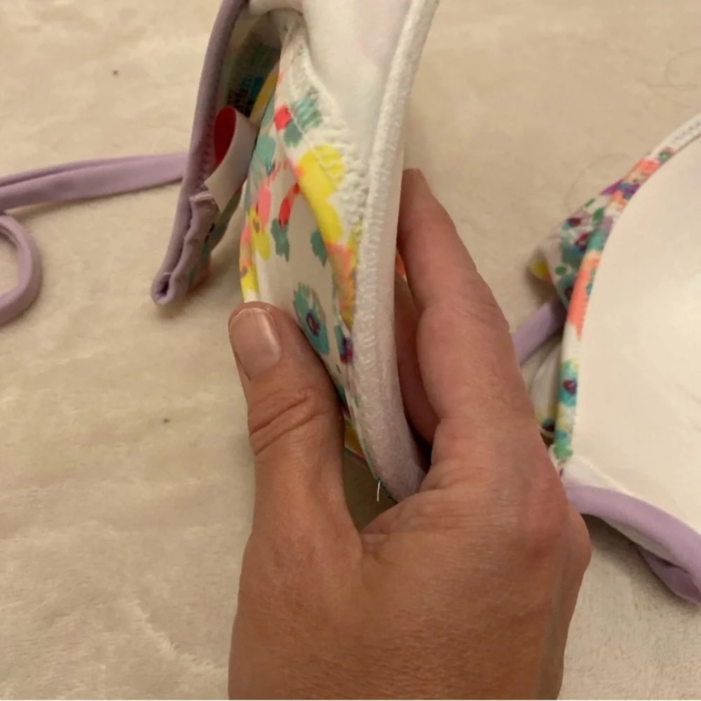 Victoria's Secret Bombshell Multicolor Floral Bikini